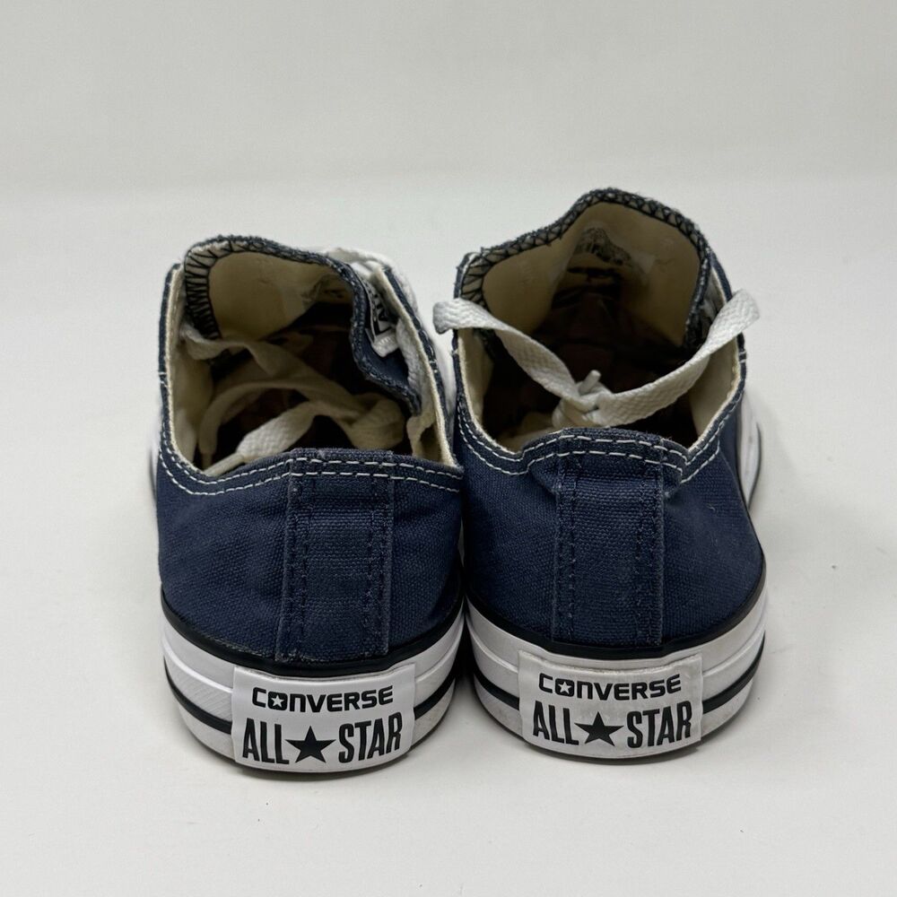 Converse All Star Sneakers Womens 6 Blue Canvas Low Top Retro Grunge Shoes - Picture 12 of 16